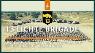 🦏 Dit is 13 LICHTE BRIGADE gepantserd en snel wereldwijd inzetbaar [upl. by Isma]