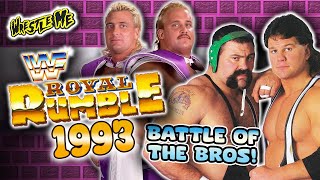 WWF ROYAL RUMBLE 1993  Steiners Go BeverlyBashing  Wrestle Me Review [upl. by Enohpets]