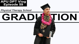 DPT GRADUATION DOCTOR OF PHYSICAL THERAPY SCHOOL  Ep 59 DPT Vlog [upl. by Odranoel7]