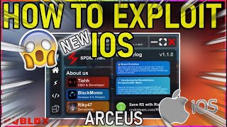 NEW 2024 HOW TO EXPLOIT ON ROBLOX IOS EXECUTOR Scripts amp EASY TUTORIAL iPad amp iPhone ARCEUS IOS [upl. by Gavrila483]