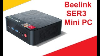 Beelink SER3 Mini PC AMD Ryzen 7 3750H Windows 11 Pro [upl. by Jeconiah]