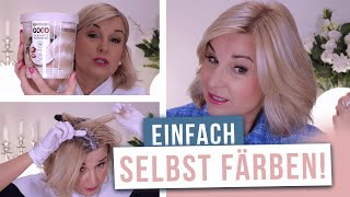 Richtig Haare färben  einfach und schnell  Garnier GOOD Tutorial [upl. by Arait78]