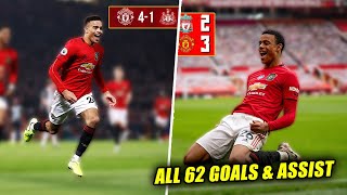 Mason Greenwood All 62 Goals amp Assist for Man United and Getafe [upl. by Sommers]