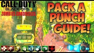 SHANGRI LA PACK A PUNCH EASY GUIDE  ZOMBIES CHRONICLES BLACK OPS 3 Tutorial Pap Gameplay [upl. by Ku]