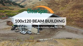 ClearSpan Waste amp Recycling Building – Salinas Valley Solid Waste Authority – King City CA [upl. by Aihsia]