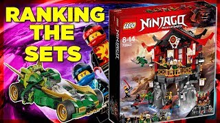 Ranking the LEGO Ninjago 2018 Sets Worst to Best [upl. by Matthei345]