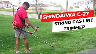 Shindaiwa C27 String Trimmer [upl. by Aicelet995]