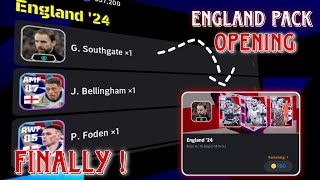 Finally🥳 England 🏴󠁧󠁢󠁥󠁮󠁧󠁿 Pack Opening  Efootball 2024 [upl. by Inkster]