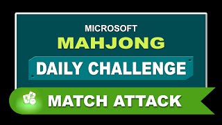 Microsoft Mahjong Daily Challenge October 6 2024  Match Attack  Hard [upl. by Ahsienat501]