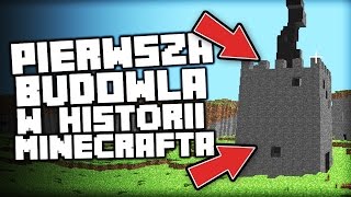 PIERWSZA BUDOWLA W HISTORII MINECRAFTA [upl. by Uolyram]