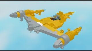 naboo N1starfighter  planecrazy showcase [upl. by Spratt]