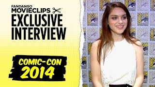 Odeya Rush The Giver Exclusive Interview ComicCon San Diego 2014 HD [upl. by Eckel162]