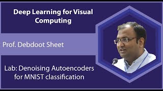 Lec20 Denoising Autoencoders for MNIST classification Hands on [upl. by Halyahs]