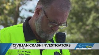 Gastonia Police Department deploys Civilian Crash Investigators [upl. by Eveneg10]