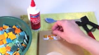 How to Mosaic Tile Project  Fast Tutorial for Beginners [upl. by Greene902]