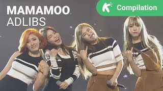 ENG SUB MAMAMOO  Youre The Best Adlibs Live [upl. by Lottie354]