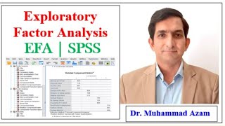 Exploratory Factor Analysis  Exploratory Factor Analysis in SPSS  Factor Analysis Using SPSS  PCA [upl. by Alexandr]