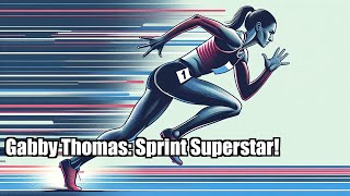 Gabby Thomas Shines Olympic Medalist amp World Champion in Sprinting [upl. by Nawrocki679]