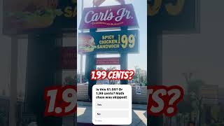 Exposing Carl’s Jr Misleading Prices in Their Ads⁉️ Hidden Costs Revealed‼️ [upl. by Berky]