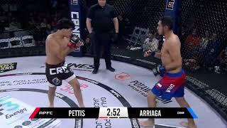 THE NEXT GENERATION ANGELO PETTIS VS DANIEL ARRIAGA  APFC14 FULLFIGHT [upl. by Ajram]