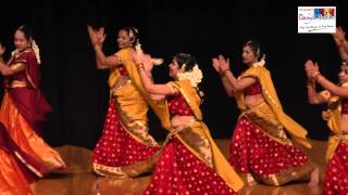 Ladies dance performance on a medley of south Indian song by Sampadas Dance Studio students [upl. by Yaron]