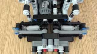 Lego Technic Rear Suspension Improved 2 [upl. by Drhacir]