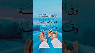 Rabbana Atina Fid Duniya Hasanatan Dua With Urdu Translation Whatsapp Status  shorts viral dua [upl. by Allyn794]