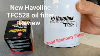 New Havoline TFC528 oil filter Review [upl. by Sivle]