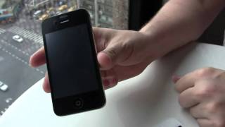 Moshi iPhone 4 Schutzfolie im Test [upl. by Goddard]