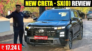 2024 Hyundai Creta SXO  Walkaround Review with On Road Price [upl. by Eenaej]