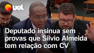 Silvio Almeida rebate insinuação sobre relação com CV Vou tomar providências cabíveis [upl. by Ariad]