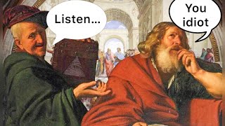 How scholars argued among themselves  Dialectic  Plato Aristotle Hegel Popper [upl. by Eidoc883]