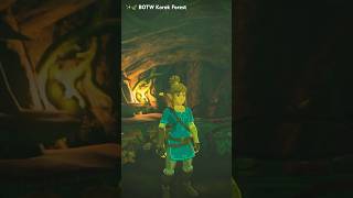 ✨🍃 BOTW Korok Forest Relaxing Gameplay Montage with Zelda Music and Ambience  Part 1 Shorts BOTW [upl. by Eatnod]