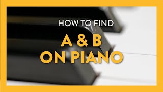 Finding A amp B on the Piano  Hoffman Academy Piano Lesson 11 [upl. by Hadley]