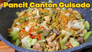 PANCIT CANTON GUISADO RECIPE [upl. by Daney]