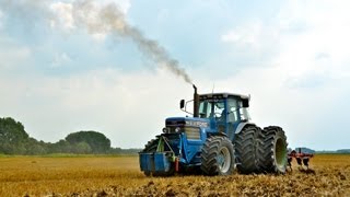 Ford TW35  Stubble Cultivation [upl. by Cogan]