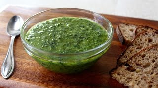 Pesto  How to Make quotRealquot Fresh Basil Pesto [upl. by Atteval]