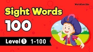 Sight Words 100 LEVEL1 Full  01a  100your ver0516  사이트워드  Speaking Practice [upl. by Tearle]