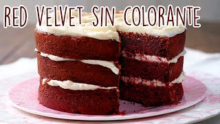 Red Velvet Vegetal  Red Velvet sin Colorante  Cuyoneta Experimenta [upl. by Boucher]