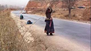 Tibetan Buddhist Prostration [upl. by Aylatan]