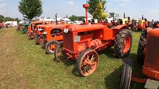 53rd Nowthen Threshing show 2024 church tractors [upl. by Reiser]