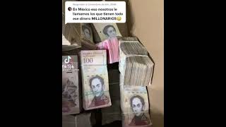 Millonarios en Venezuela con sólo cuarenta pesos mexicanos 😁 [upl. by Arnaud]