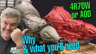 Why Were Putting A 4r70w Transmission In A Classic First Gen Mustang [upl. by Sewel]