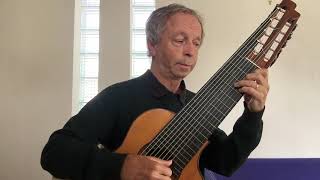 JSBach Sarabande BWV 1002 Göran Söllscher guitar [upl. by Eulau]