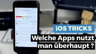 iPhone Speicherplatz verwalten  Welche Apps nutzt man überhaupt [upl. by Radman]