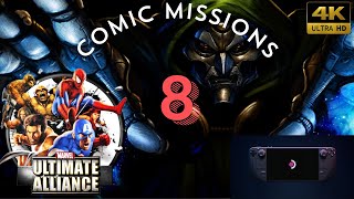 Marvel Ultimate Alliance 2016  COMIC MISSIONS 4k 60fps Playthrough Part8 PC Steam Deck [upl. by Leupold]