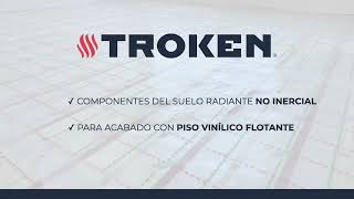 Componentes del Sistema Suelo Radiante No inercial TROKEN® [upl. by Thomasa]