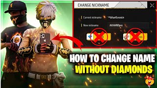 😍 Get Free Name change card  how to change name in free fire without diamond and name change card [upl. by Yentuoc725]