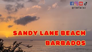 Sandy Lane Beach Barbados l West Indies Beaches l Beach Life ⛱️ l Caribbean Beach [upl. by Sharman]