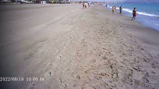 BEACH WALK at VERA PLAYA SPAIN part 10 of 14 [upl. by Nnyleimaj]